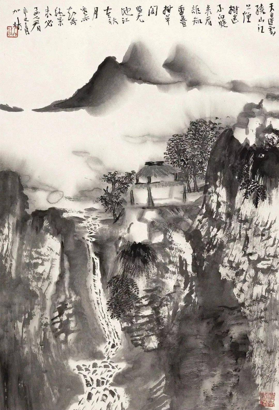 何加林当代山水绘画的文人意韵