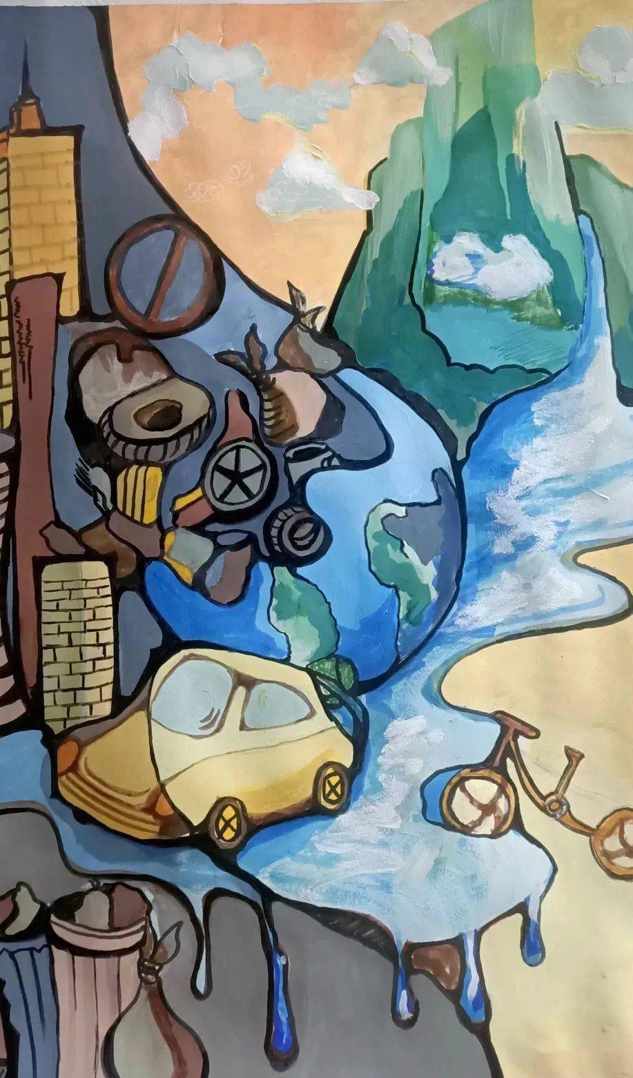 投票啦~快来pick你心中的"节水小卫士"_作品_数码_绿色