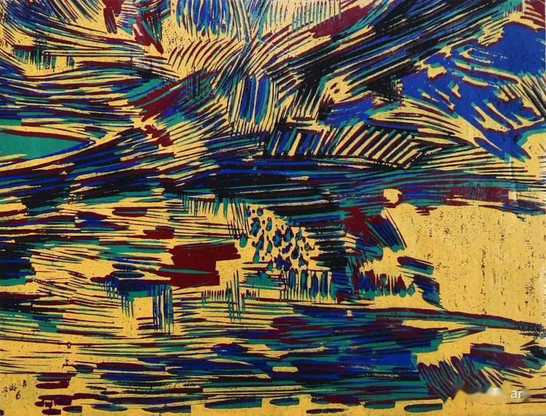 上海大学上海美术学院版画系师生线上作品汇报展_cmx_疫情_木刻