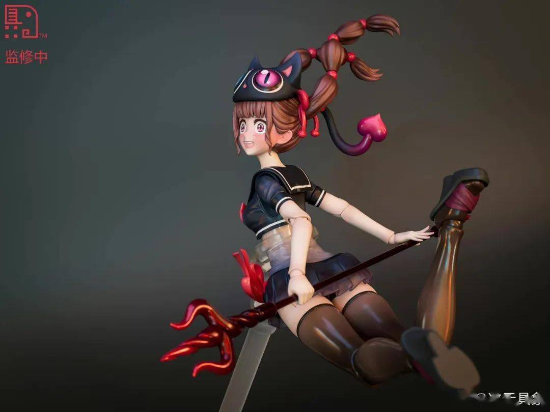 超多替换表情,这款国产可动女性人偶也太可爱了_造型_产品_具象