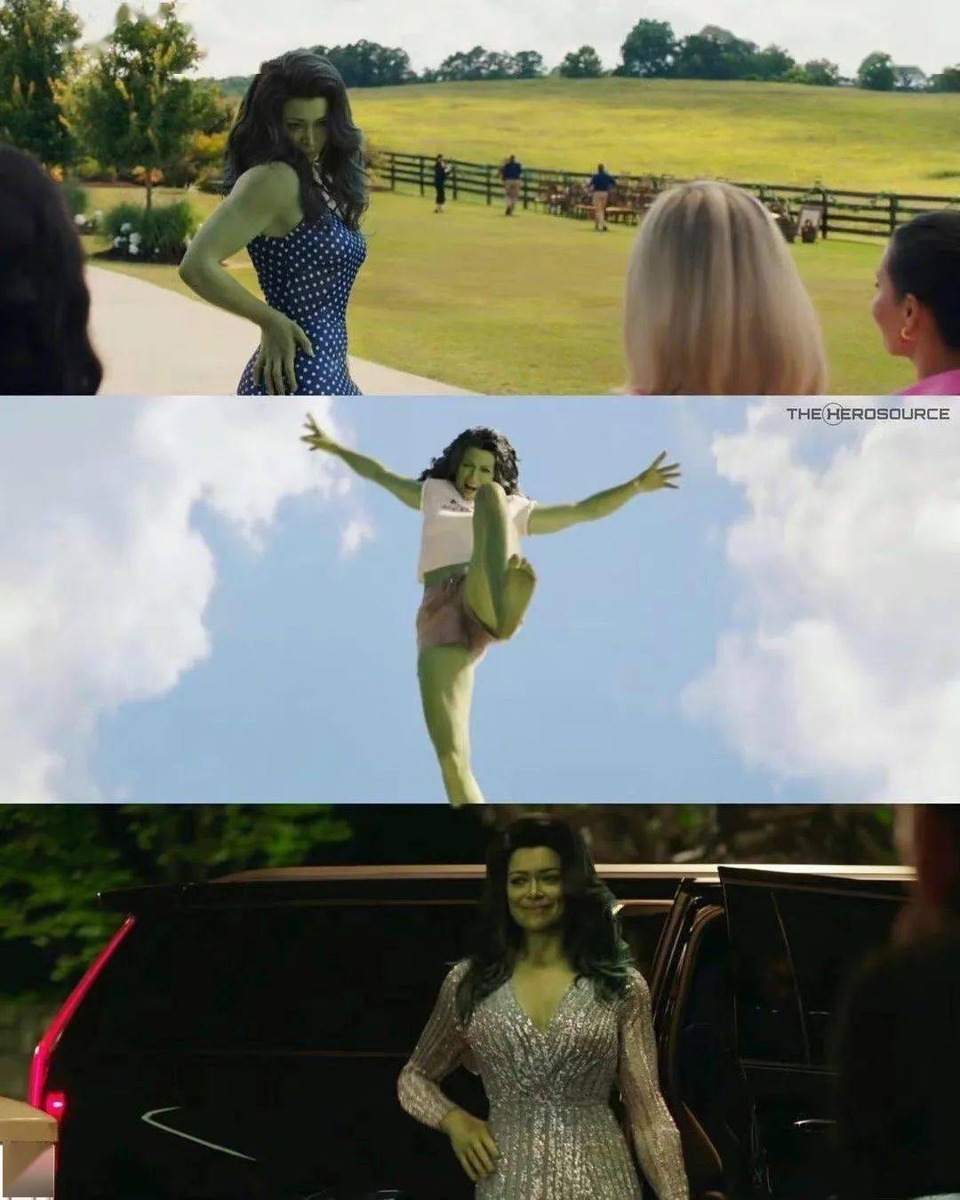 绿巨人也出女版了变身特效被外网疯狂吐槽阿凡达怎么变色了