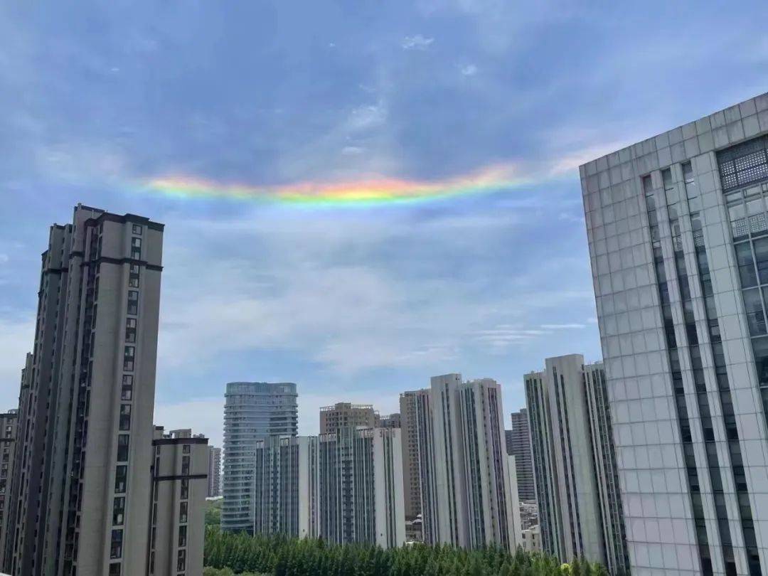 刷屏臨沂天空驚現七彩雲奇觀背後是