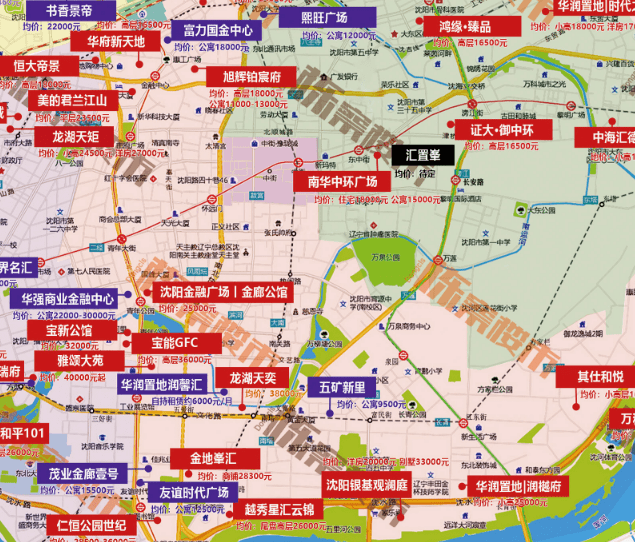 區域內高端改善儼然成為趨勢,這足以證明瀋河區在瀋陽市民心中的高端