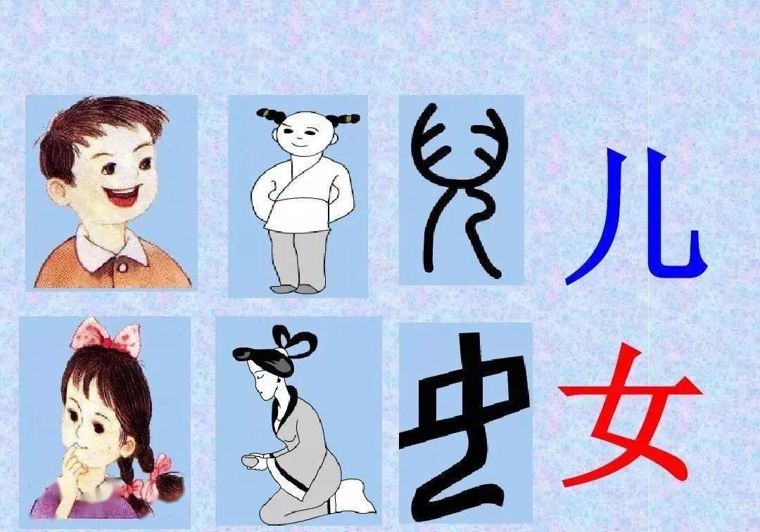 常见象形字生动有趣让孩子轻松爱上书法