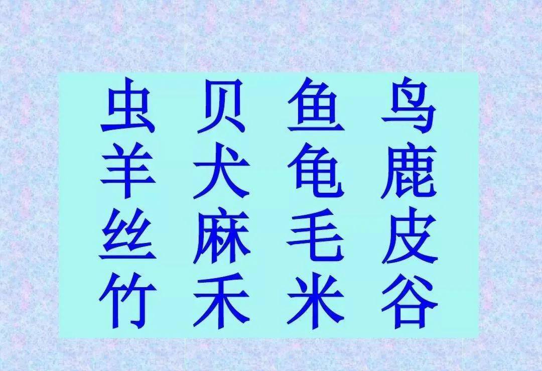 常見象形字生動有趣讓孩子輕鬆愛上書法