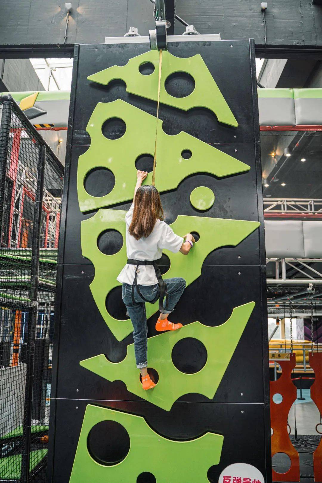 梅花桩4米高的步步惊心