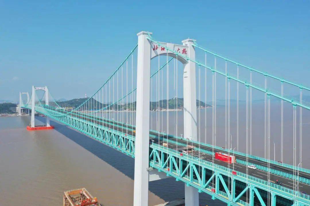 瓯江北口大桥示意图图片