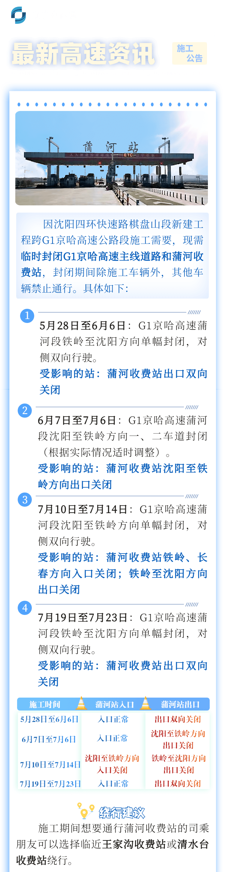 速看 G1京哈高速公路这个站即将关闭 李宏宇 抚顺 辽宁