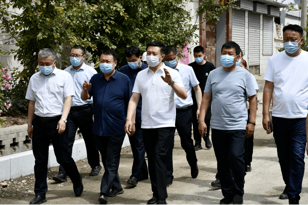 5月29日上午,清徐县委副书记,县长,清徐经济开发区党工委书记李福贵