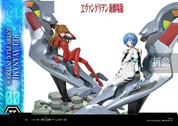 prime1studio新世纪福音战士eva凌波丽明日香驾驶舱14雕像