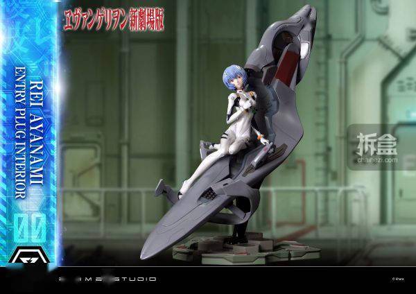 prime1studio新世纪福音战士eva凌波丽明日香驾驶舱14雕像