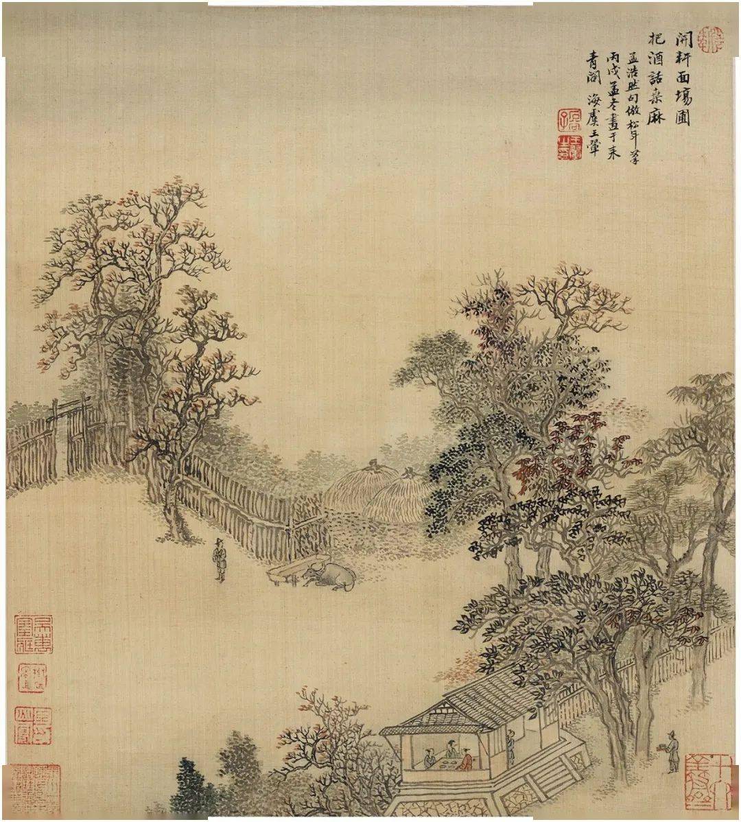 王翚仿宋元山水册,古韵生动!_吴万宝_谷子_石谷 王翚仿宋元山水册,古韵生动!_吴万宝_谷子_石谷