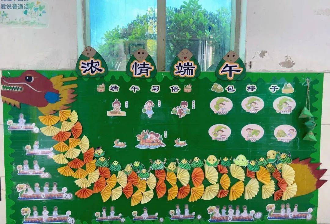 端午环创端午节环创和主题墙干货满满哦