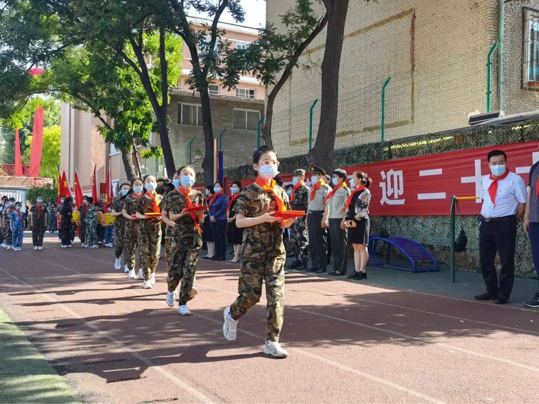 5月31日上午9点整,太原市迎泽区桃园小学"争做好少年
