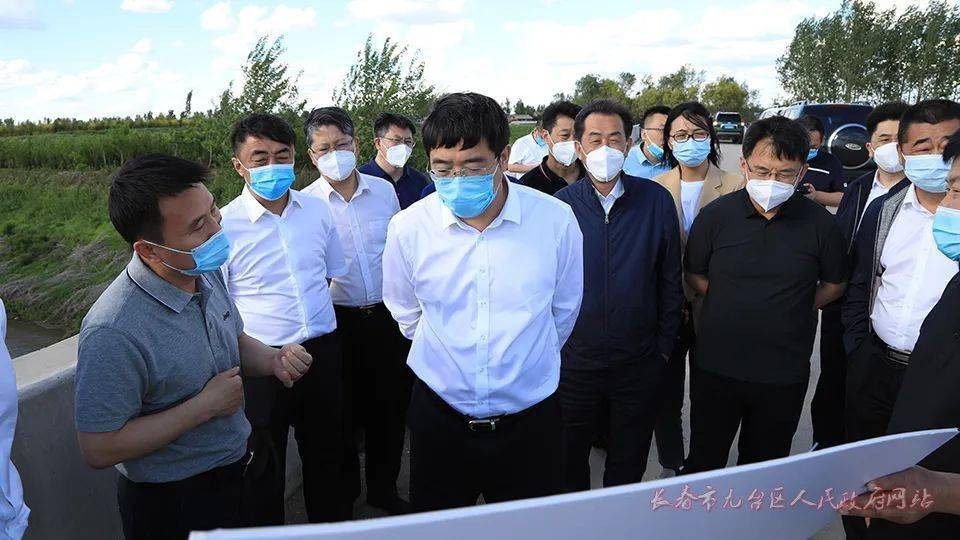 长春市委常委,常务副市长马延峰到九台区调研检查