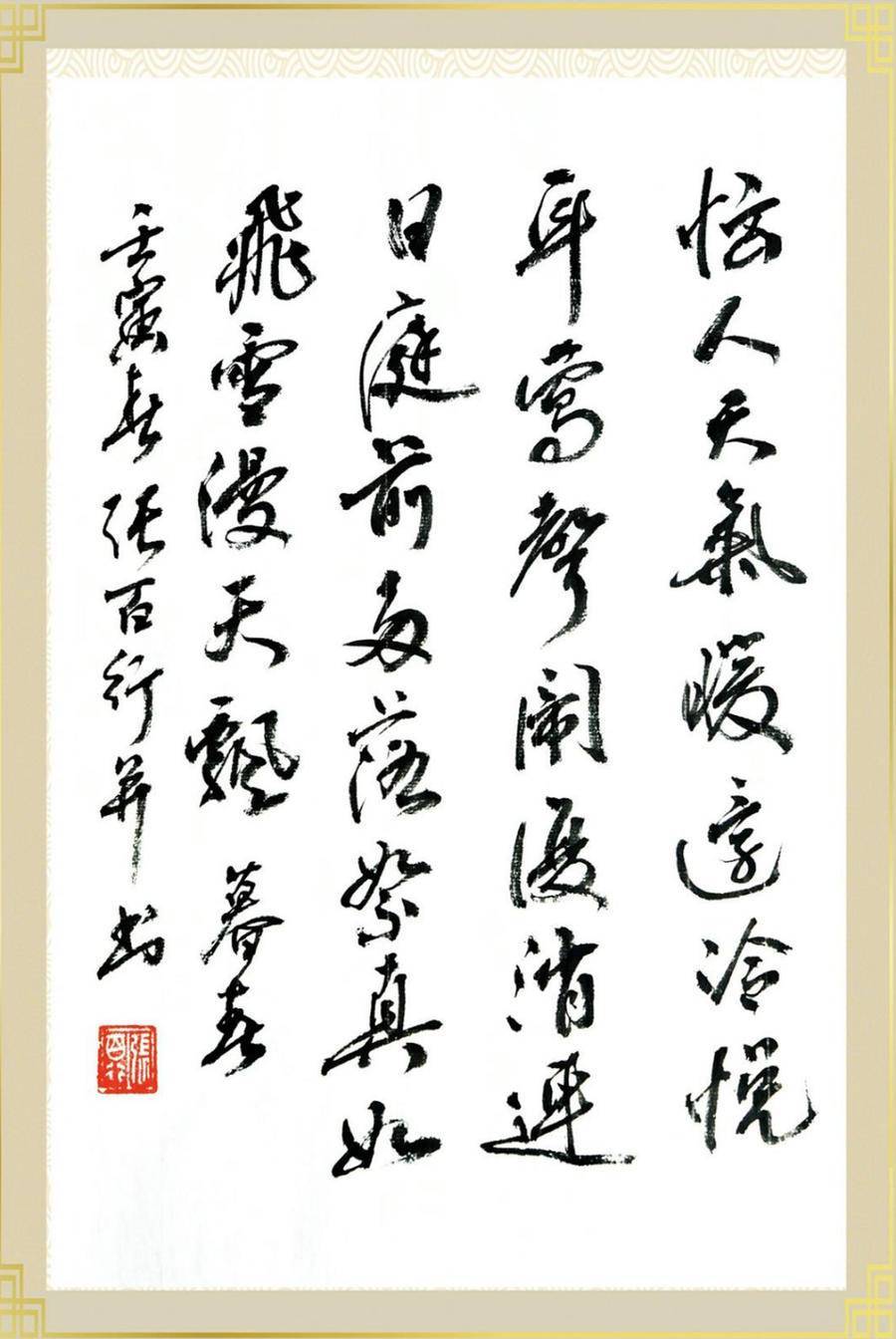 诗书合璧 图文双佳——张百行诗书《咏春》22首_山东省_中国书协_先生