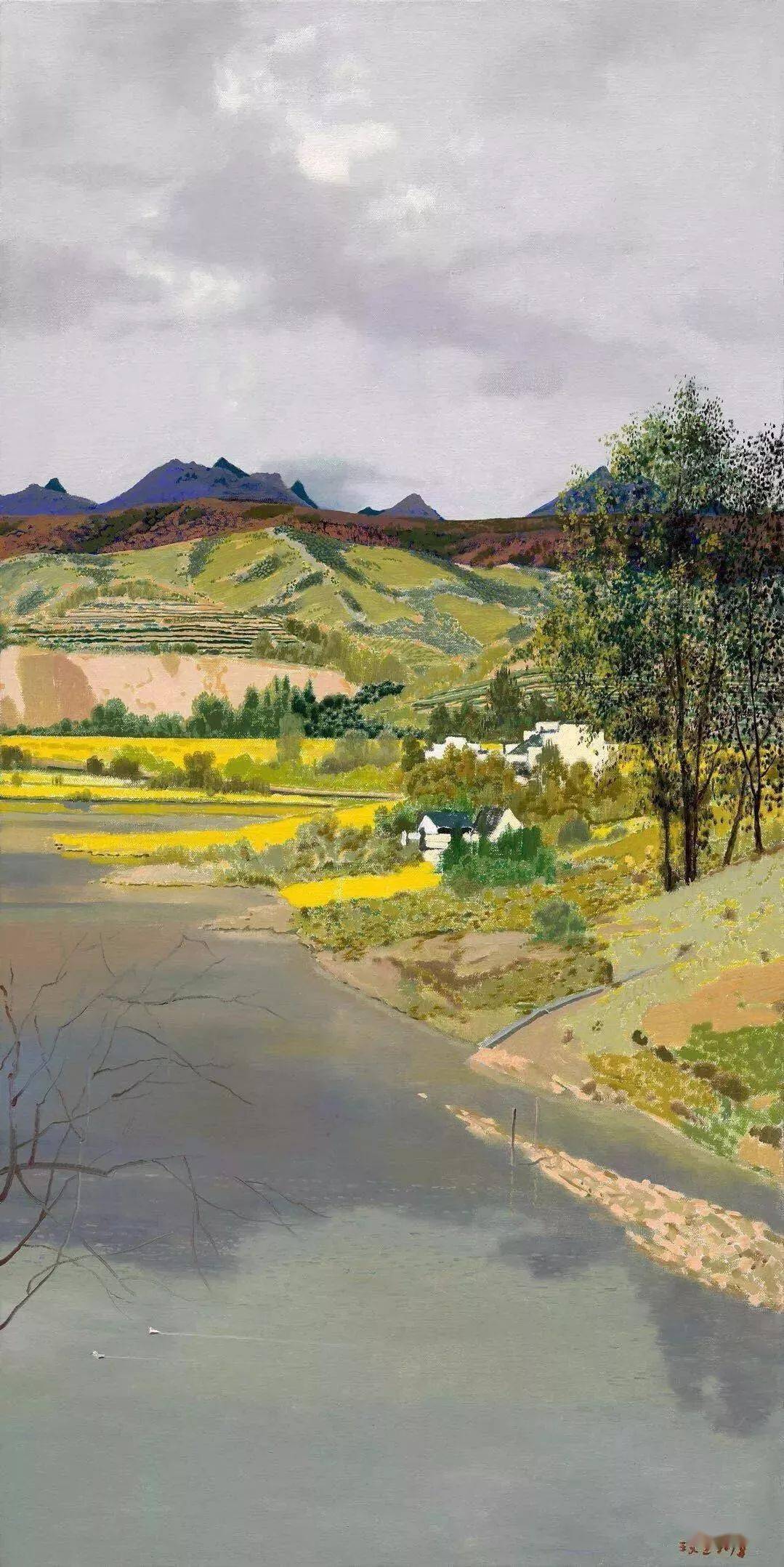 王文生 作品_cm_油画_婺源