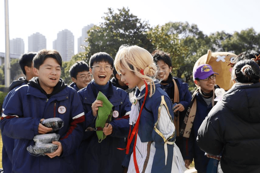 潜能教育立德树人奉贤中学多彩活动1传统文化节