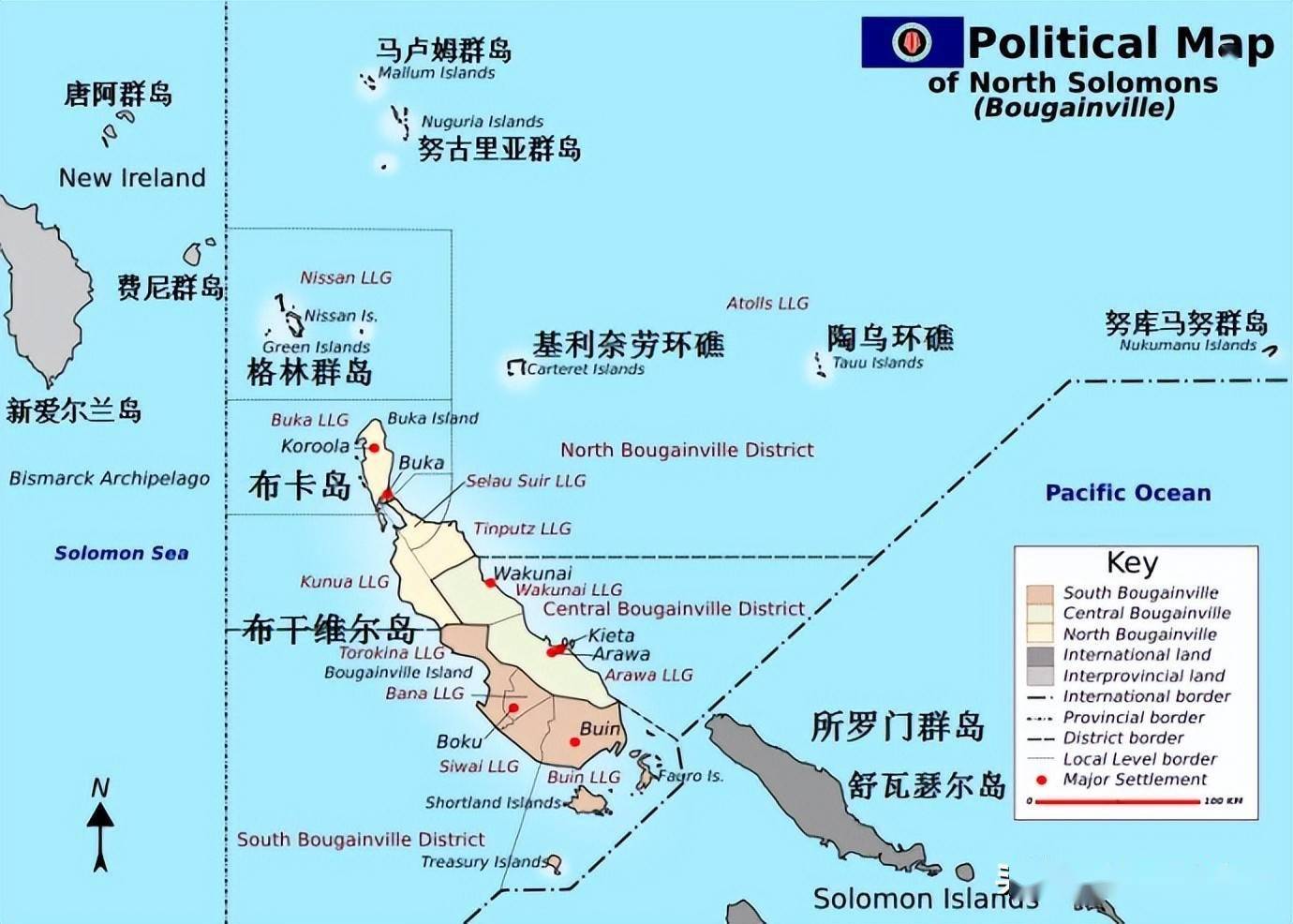 巴布亚新几内亚岛地图图片