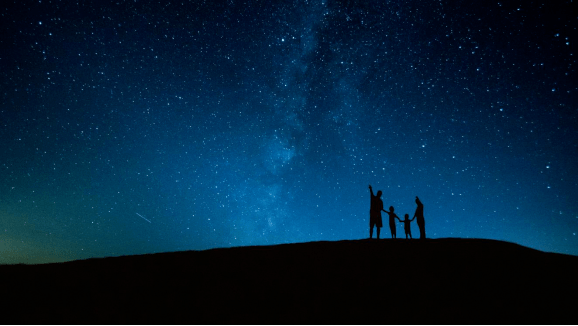 没有一个人能逃得过宁夏的 露营观星 沙漠 星空 贺兰山