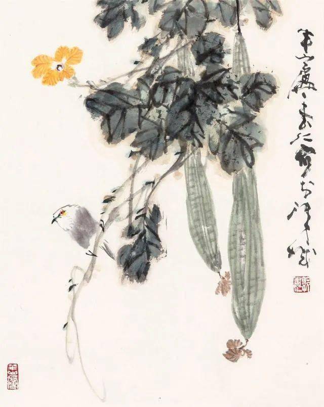 欣赏天津花鸟画家郭书仁精彩