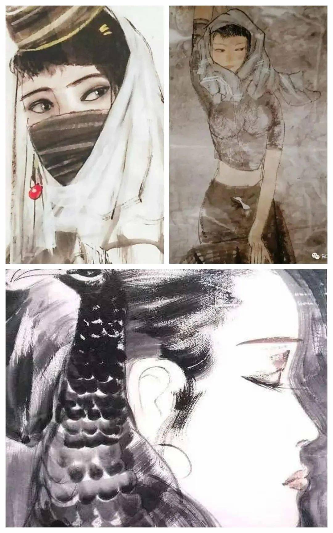 许多人特别喜欢他的字.在我看来,他的字是那种典型的画家之字.