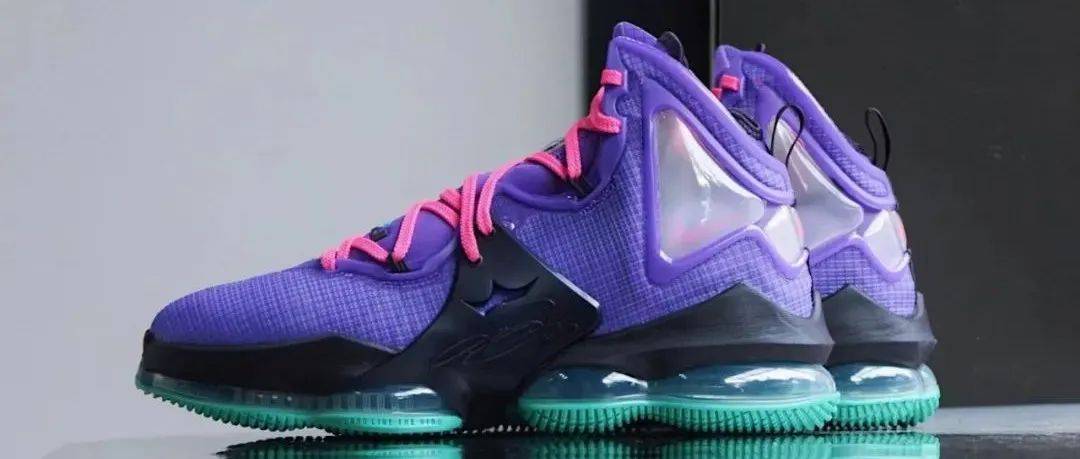 NIKE LEBRON XIX EP “PURPLE TEAL”|SOAR 限量发售_LeBron_鞋舌_气囊