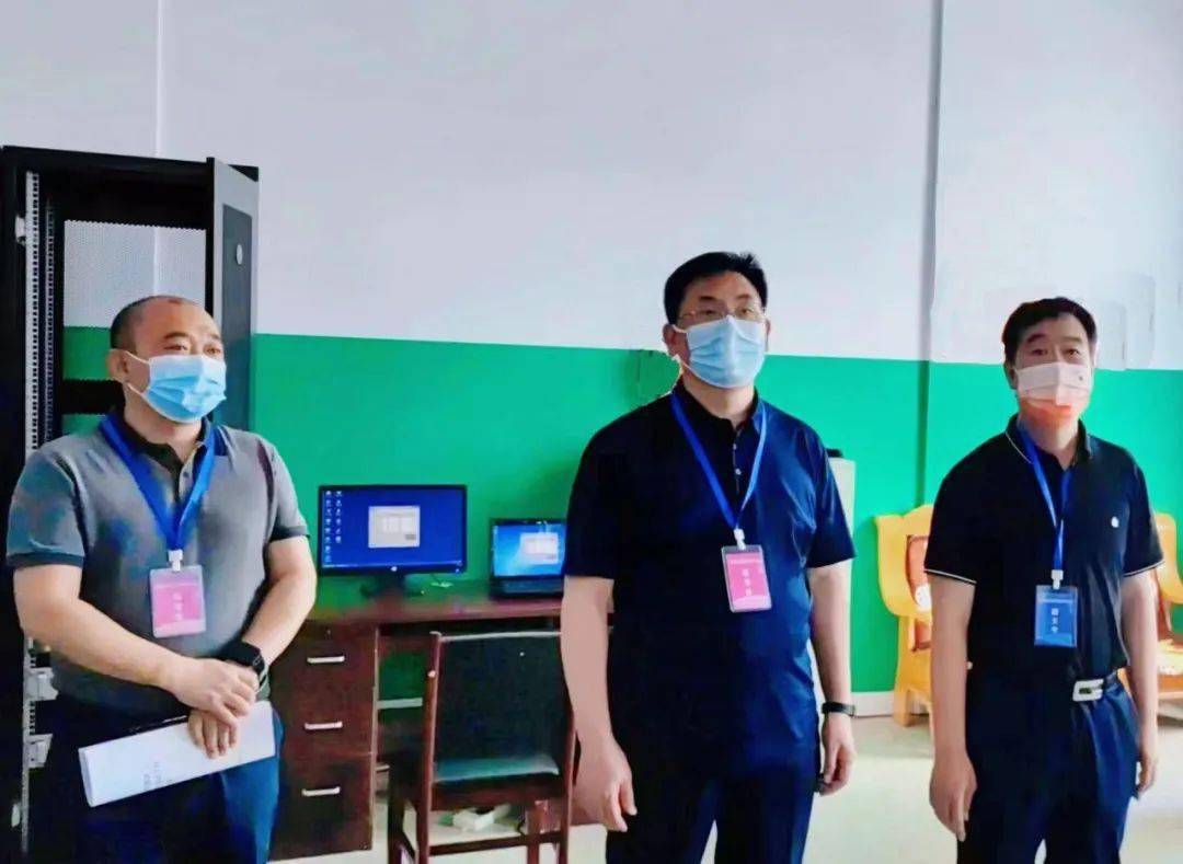 刘国强到浆水中学考点巡考