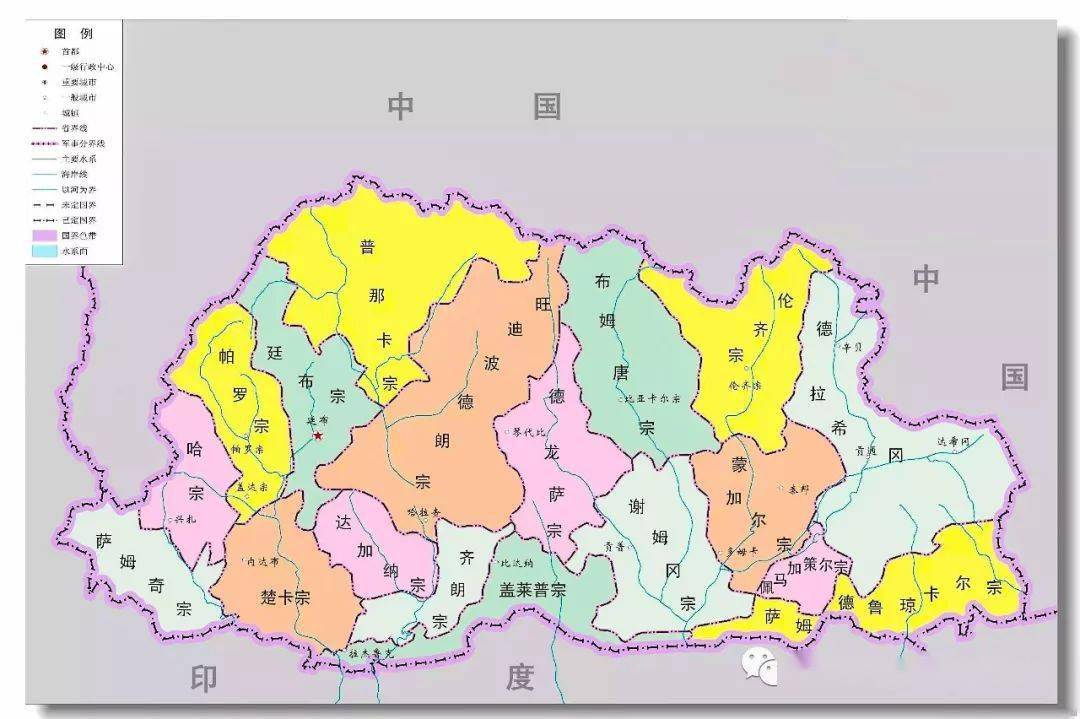 不丹地理位置图片