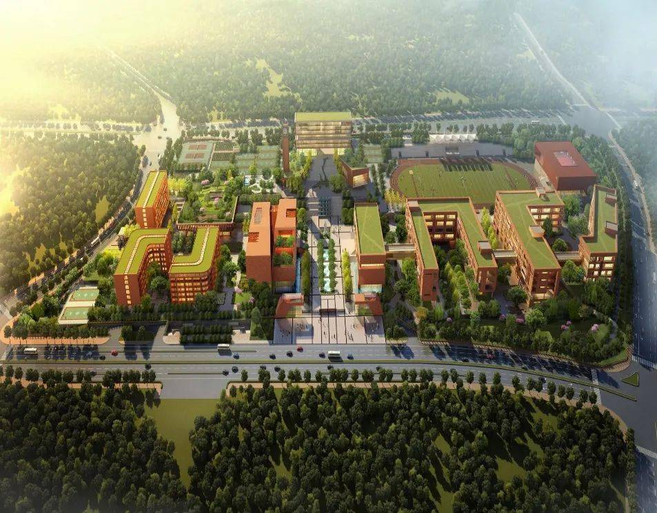 重庆八中龙兴校区一期7月完工全部建成后可招收学生6000人