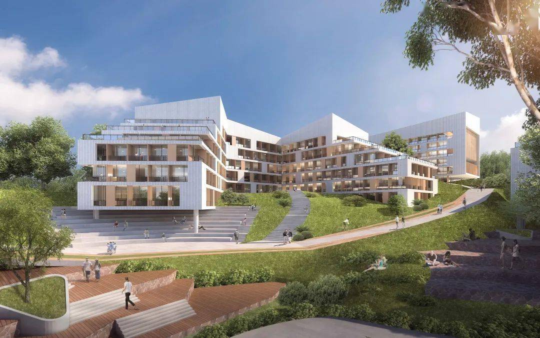 优秀方案一体化的生态校园深圳第十三高级中学立禾设计