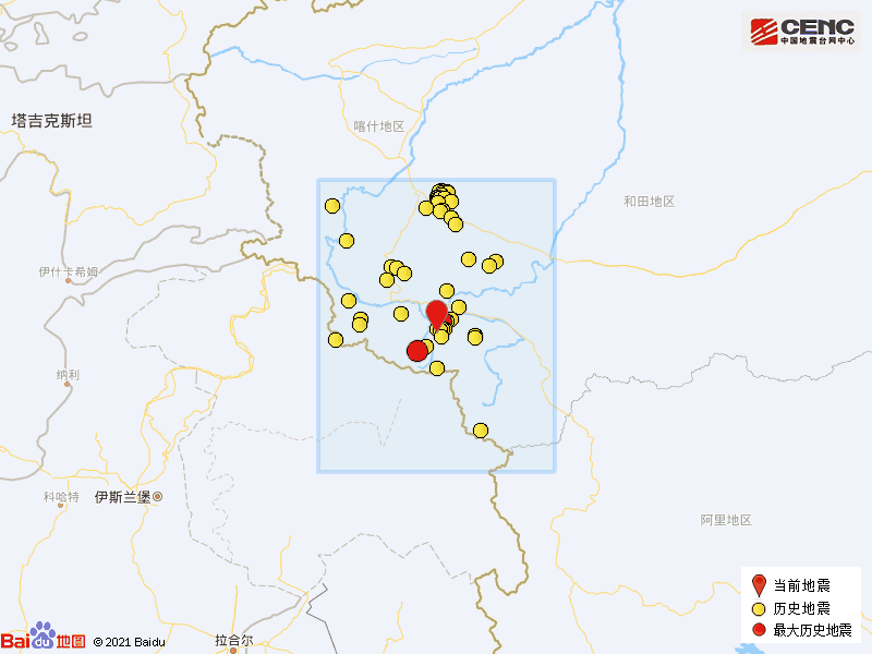 【1024·突發】剛剛!5.0級地震_震中_皮山縣_新疆和田地區