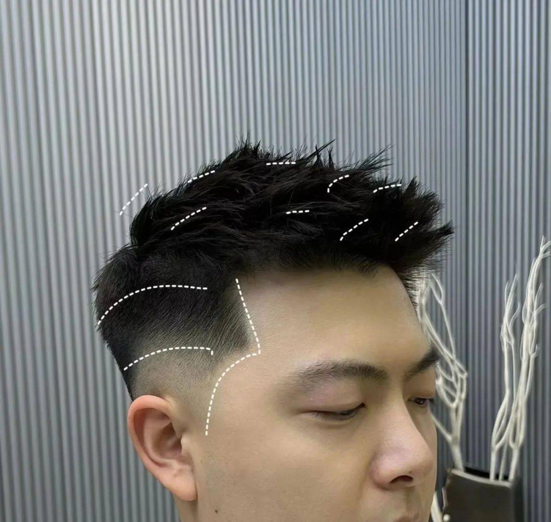男生发型 | 立体前刺短发_教程_发型_短发