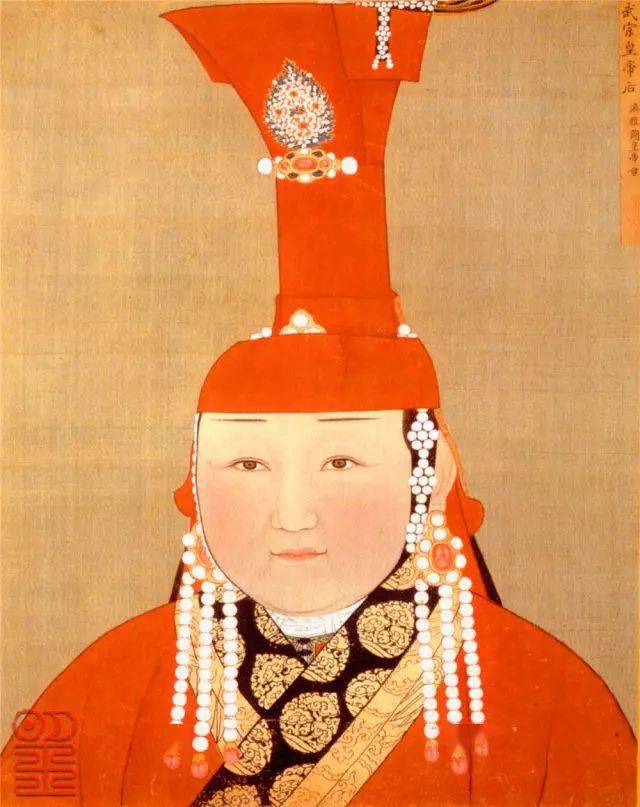 历史上的纯元皇后画像图片