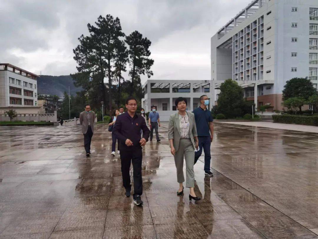 晋安区领导莅临我校调研指导工作_传承_叶晓兰_发展