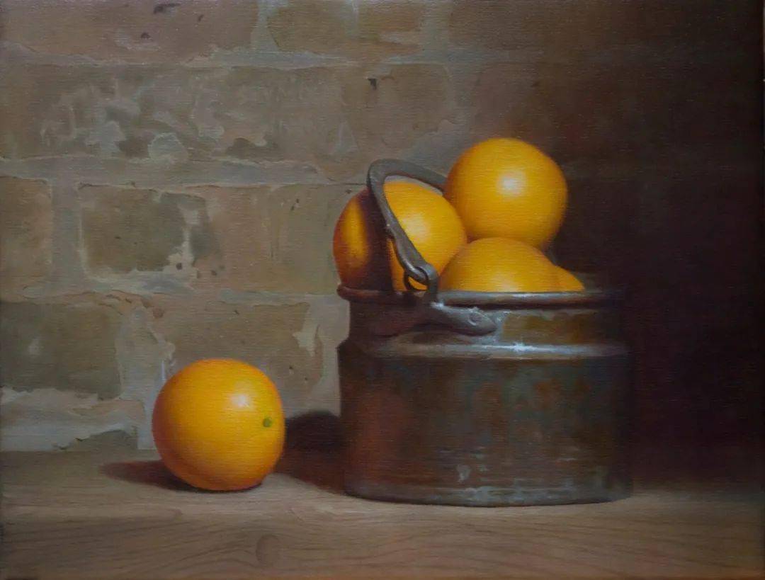 细腻的光影古典现实主义艺术特征静物与人物油画作品欣赏