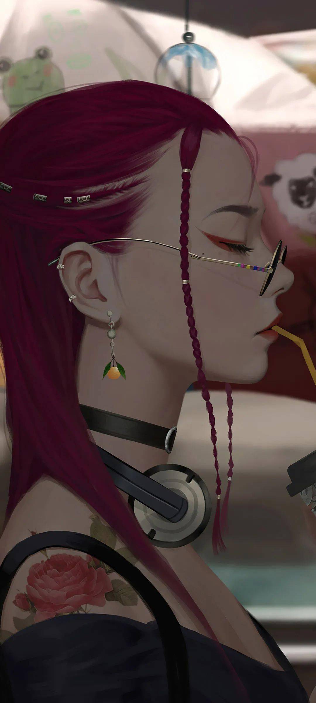 动漫壁纸ins高级感女生壁纸