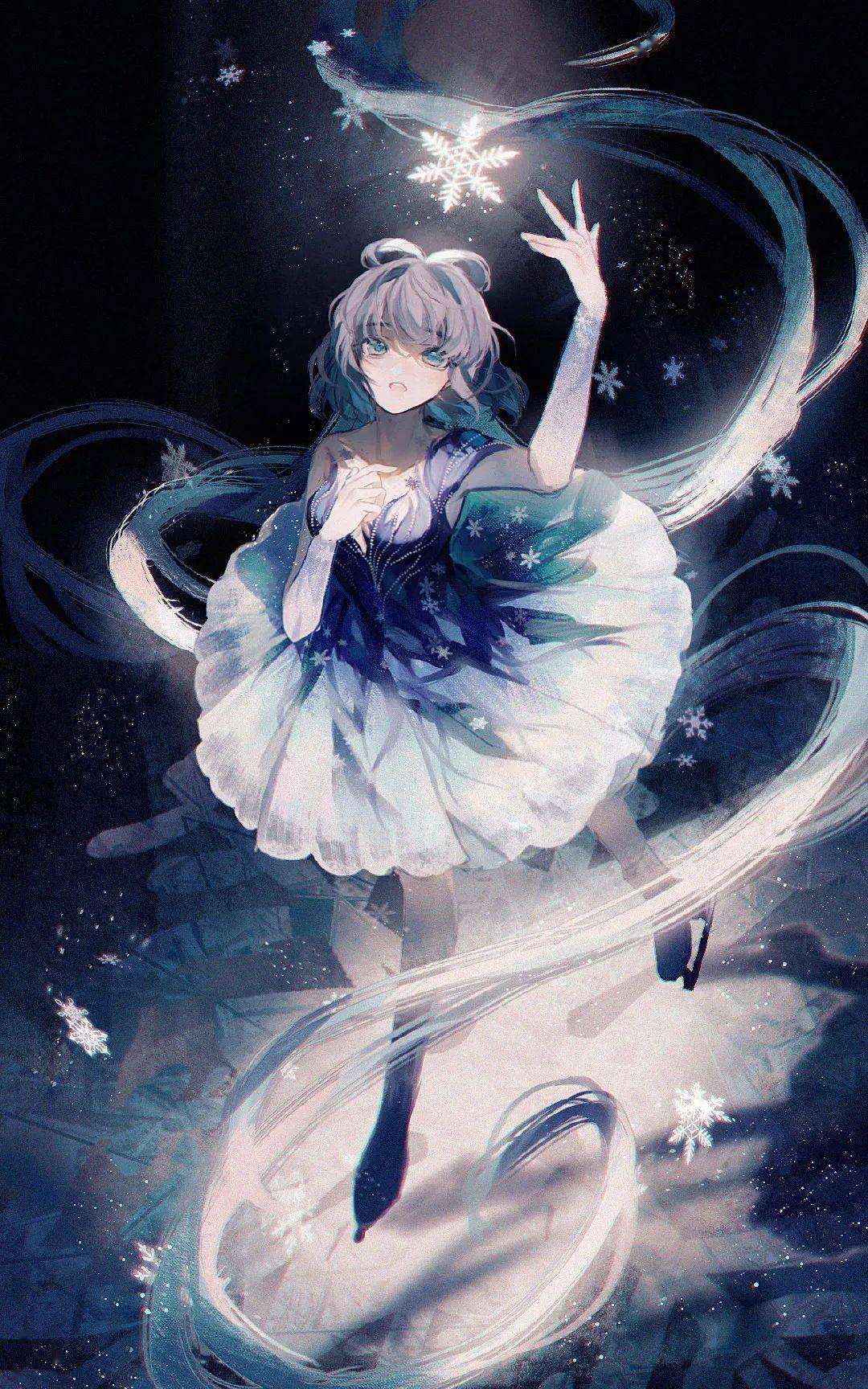 洛天依壁纸赏析缘起的一眼定格了三生千年