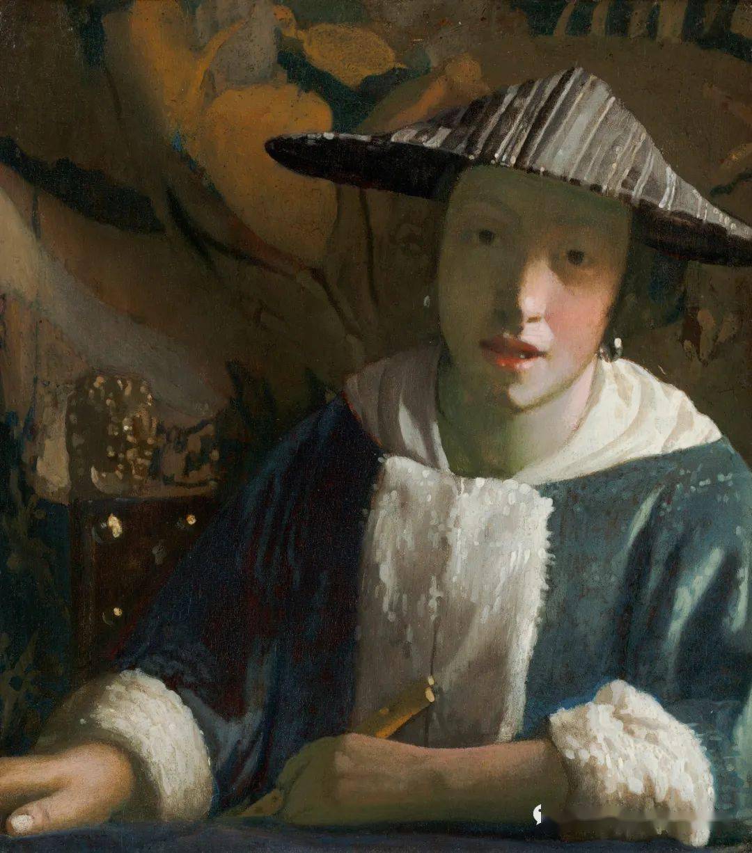 油画大师——维米尔绘画欣赏(30张高清图）_荷兰_Vermeer_画派