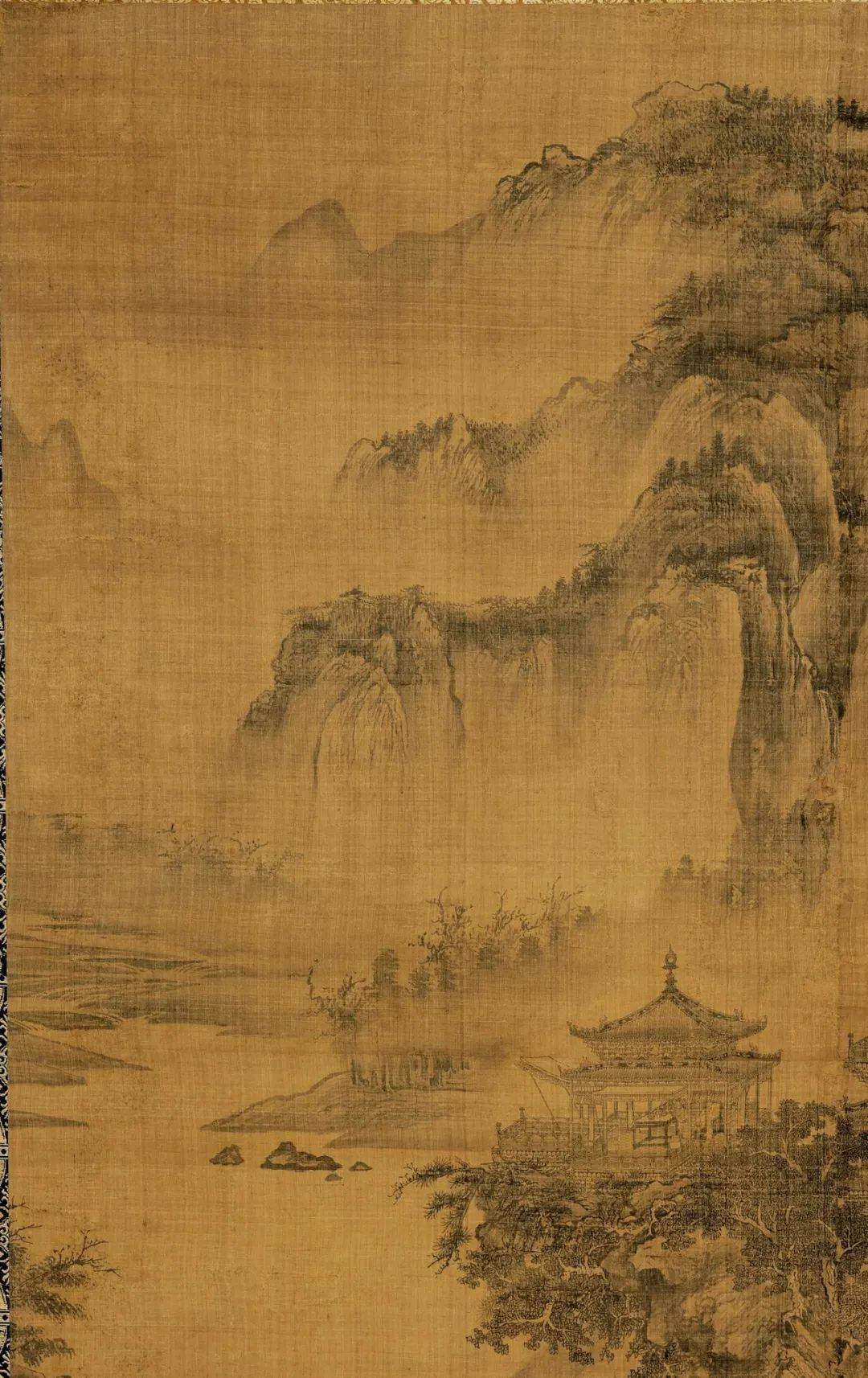 赏画北宋郭忠恕明皇避暑宫图传