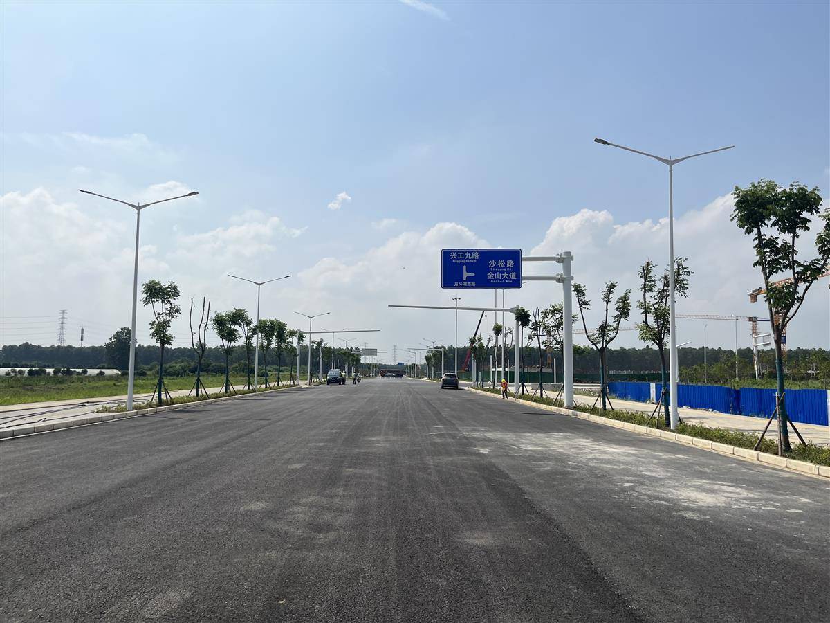 打造"黄金三角区" 武汉东西湖走马岭园区配套设施加紧建设