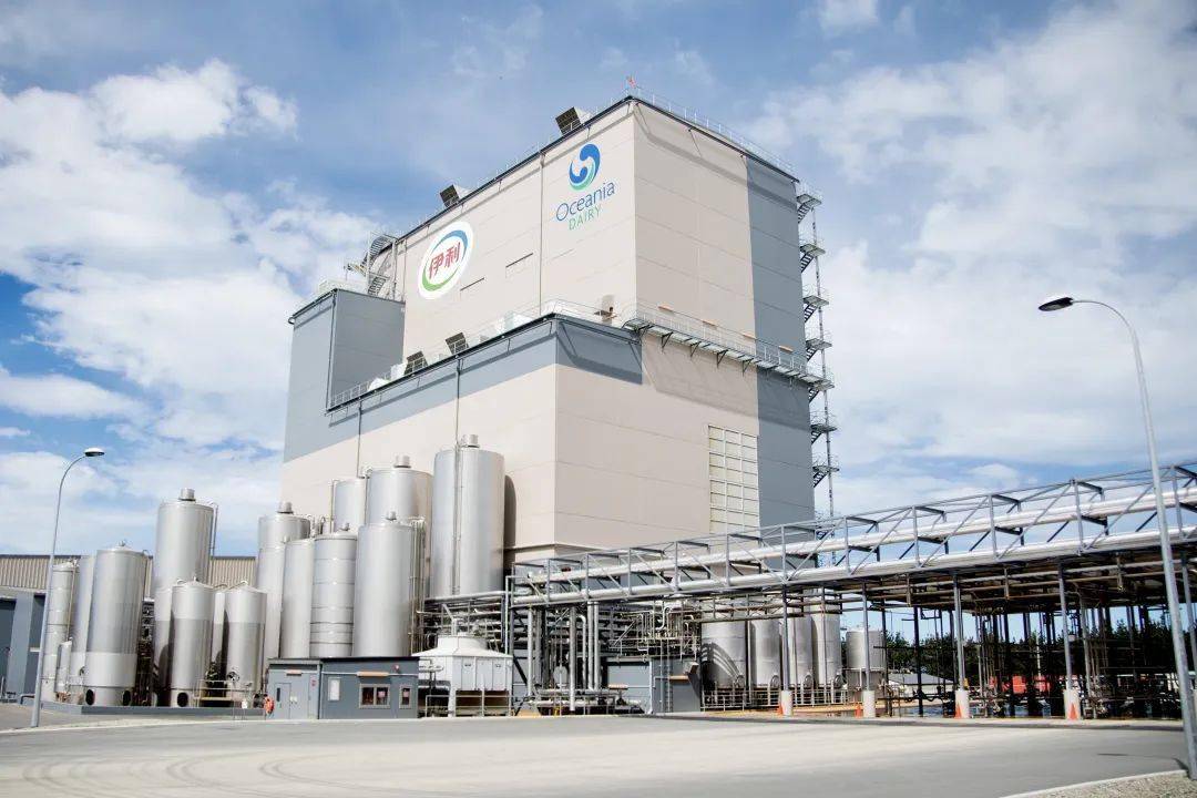 伊利大洋洲生产基地外景在工业生产环节,今年,作为内蒙古自治区和