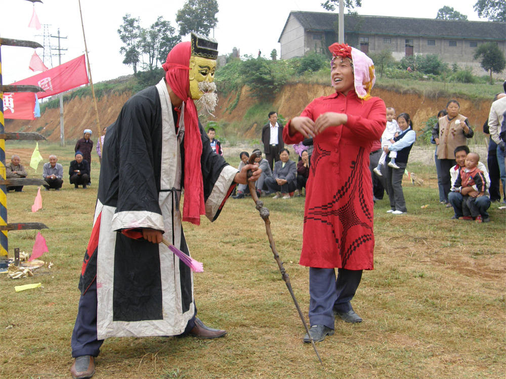 省级非遗项目岑巩县思州喜傩神