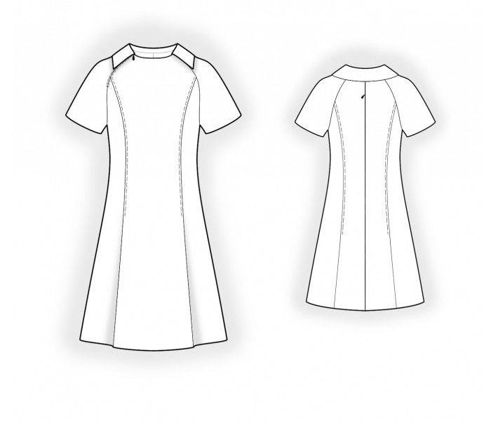 教程 | 5款短袖连衣裙的效果图 款式图 uv贴图