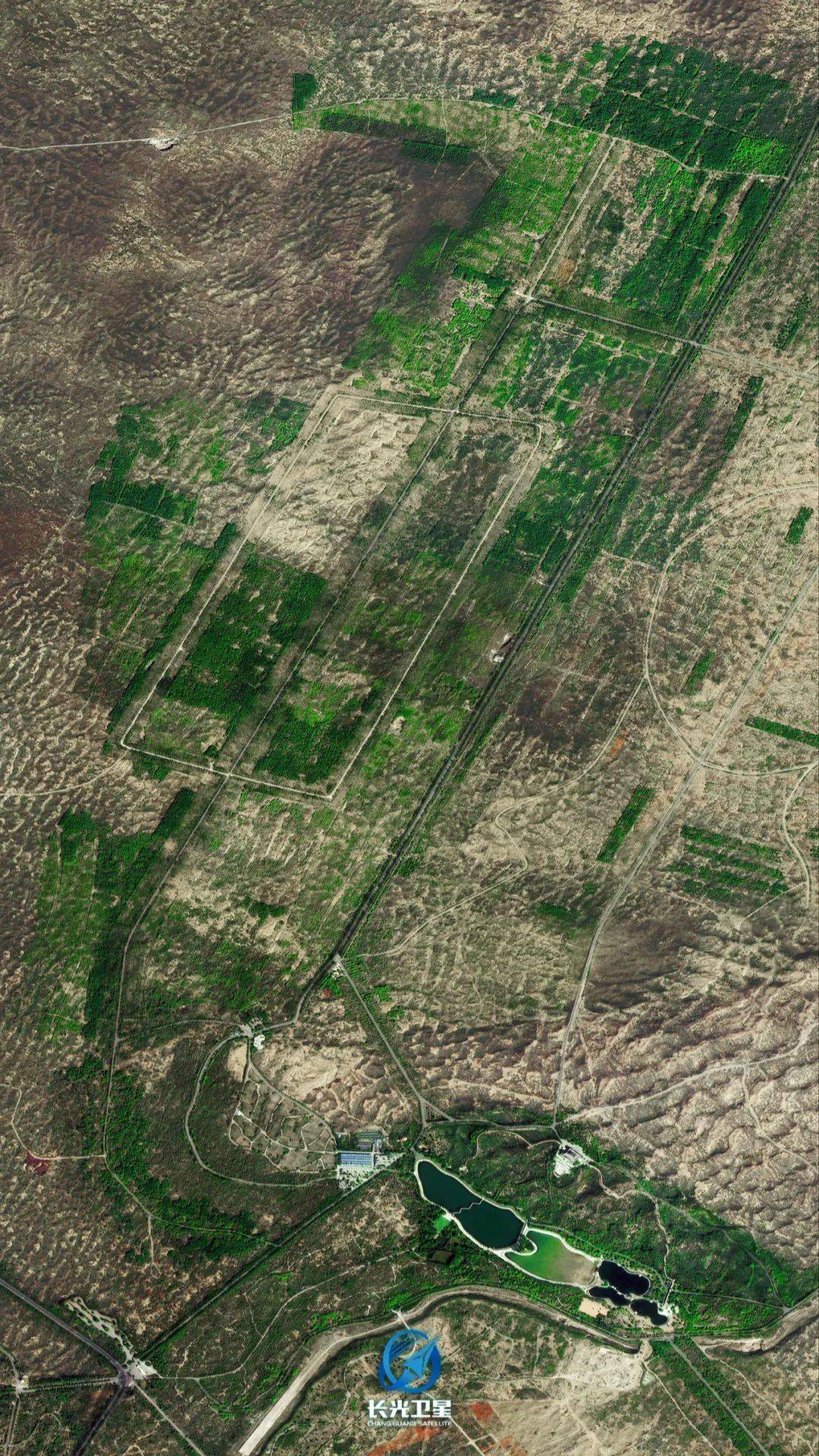 沙漠_卫星_风沙