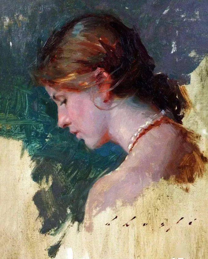 精致的笔触细腻的色彩印度女画家苏奇特拉笔下的女性