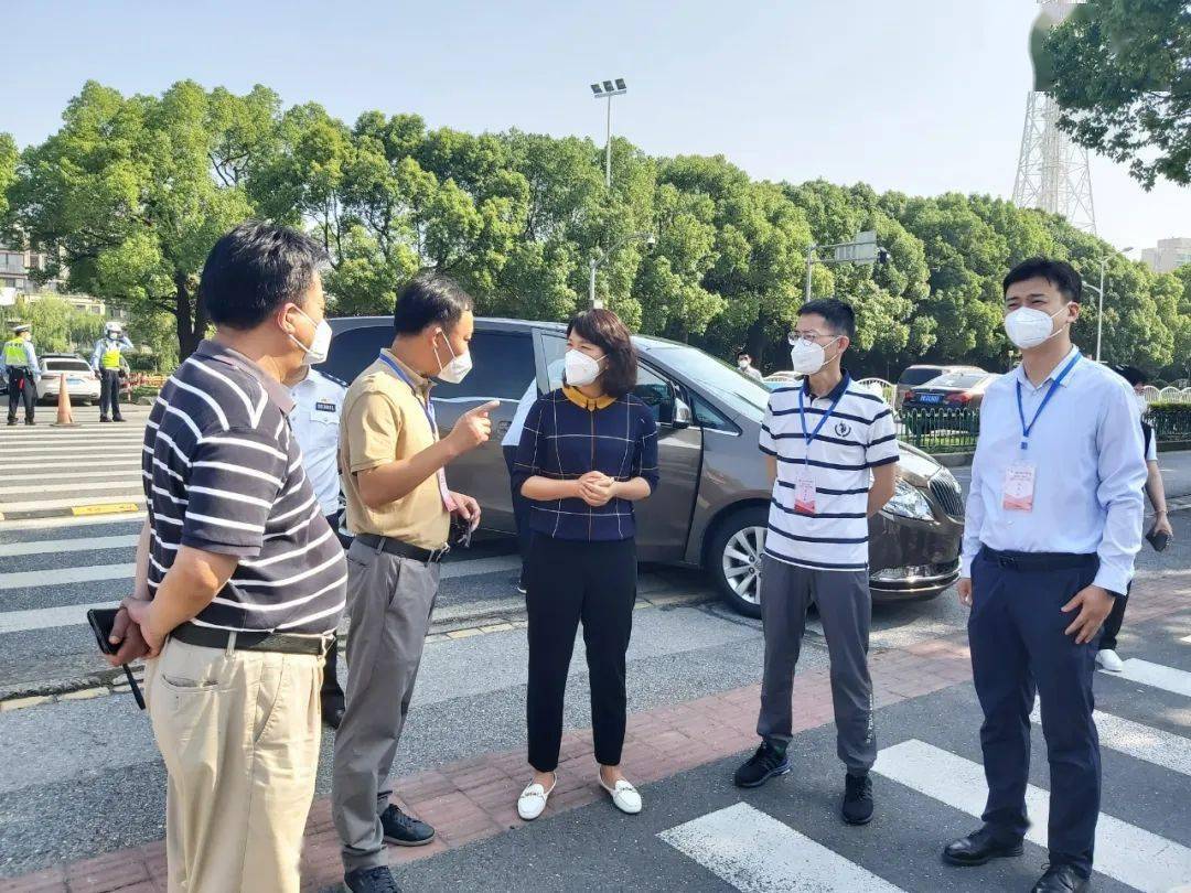 杨小菁巡查普通高中学业水平等级性考试考点_考生_工作_青浦