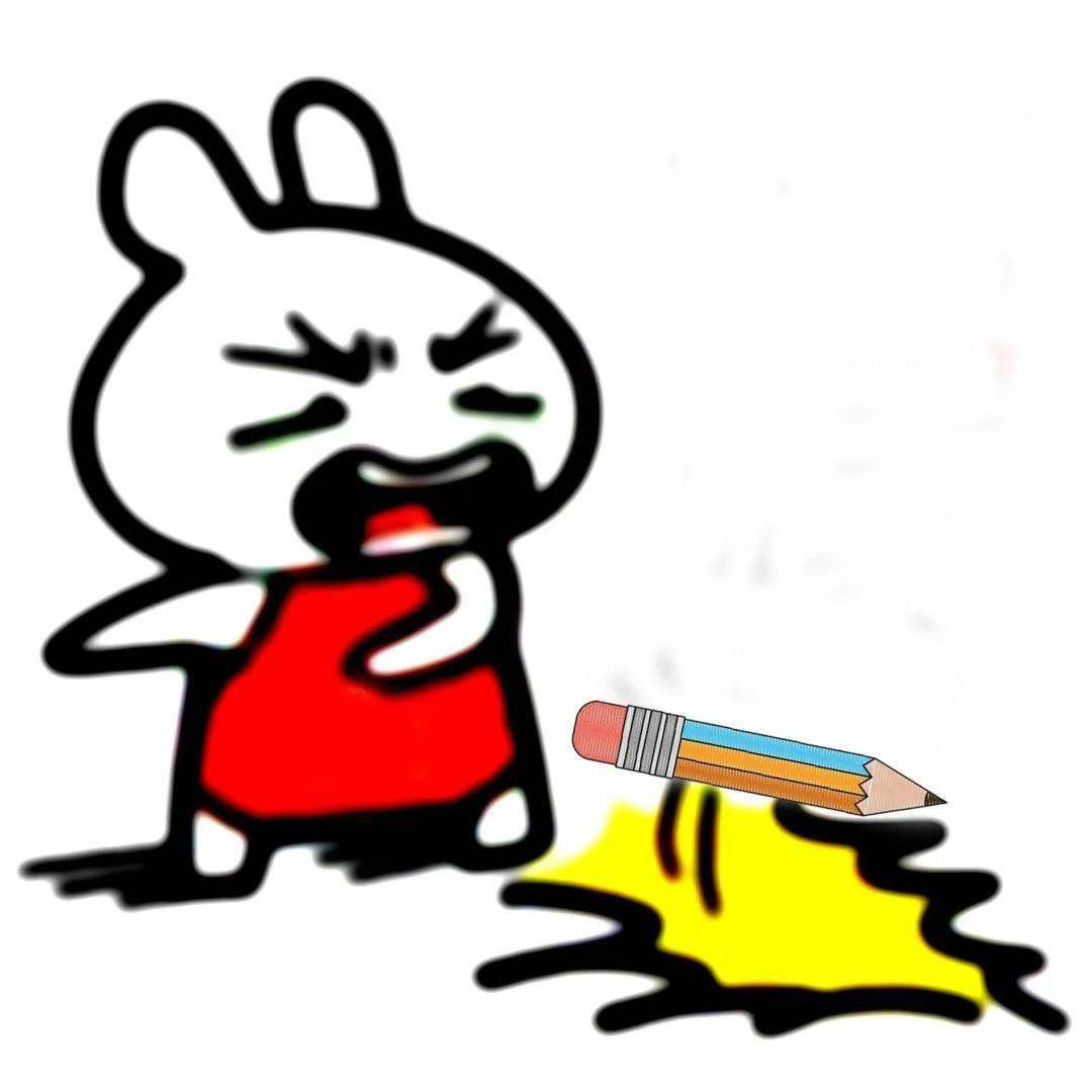 黑笔惹你了吗,这样对别人"哒!黑笔被无辜地摔在了桌子上快来