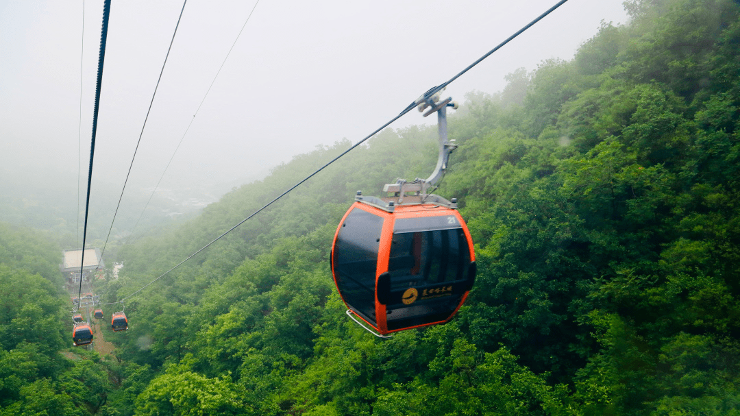 今天开通慕田峪长城缆车回归空中360看长城