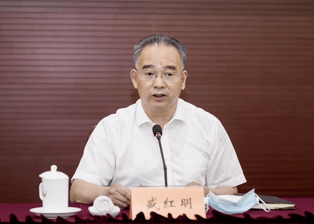 盛红明在主持第二阶段会议时就全区人大系统进一步贯彻落实本次会议